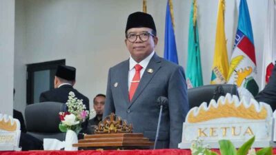 Pj. Gubernur Lampung Hadiri Pelantikan Anggota DPRD Provinsi Lampung Periode 2024-2029