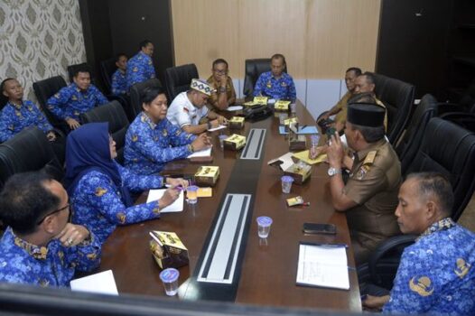 Pemkab Lamteng Bahas Relokai Puskesmas Pujo Kerto