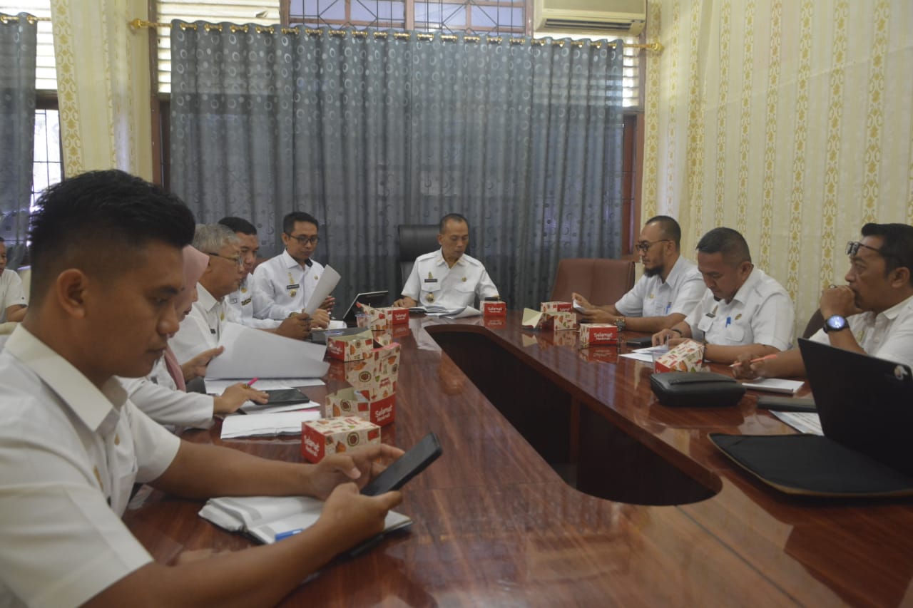Rusmadi Pimpin Rapat Persiapan Survei Status Gizi Indonesia