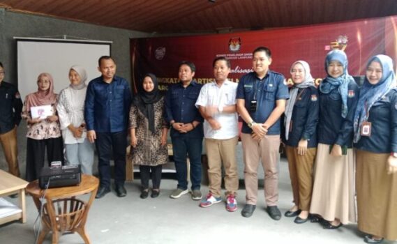 KPU Bandarlampung Sosialisasikan Peningkatan Partisipasi Pemilih bagi Warganet