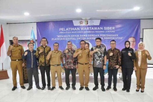 Pemprov Lampung Berkomitmen Dukung Upaya Peningkatan Kualitas dan Profesionalisme Pers