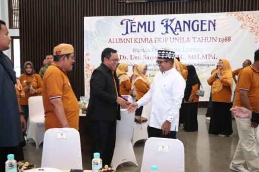 Pj. Gubernur Lampung Dorong Alumni FKIP Kimia Unila Jadi Pelopor Inovasi Pendidikan dan Teknologi