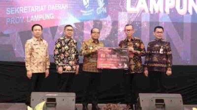 Provinsi Lampung Resmi Luncurkan Kartu Kredit Pemerintah Daerah