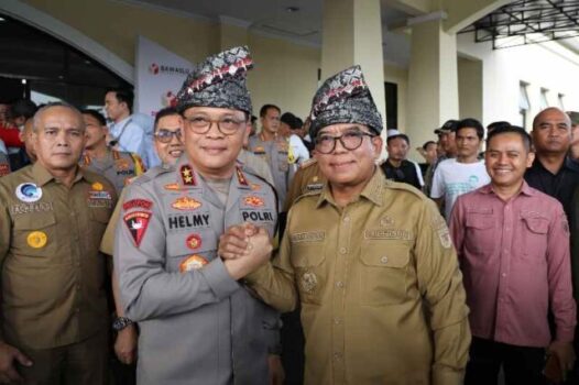 Pj. Gubernur Samsudin Hadiri Deklarasi Kampanye Pilkada Damai