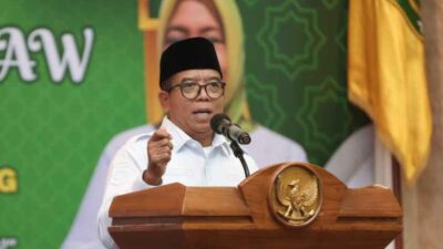 Pj. Gubernur Samsudin dan Ibu Maidawati Hadiri Peringatan Maulid Nabi Muhammad SAW 1446 H