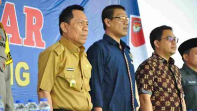 Pj. Gubernur Lampung Serukan Peran Pers dalam Apel Pilkada Damai dan Berintegritas