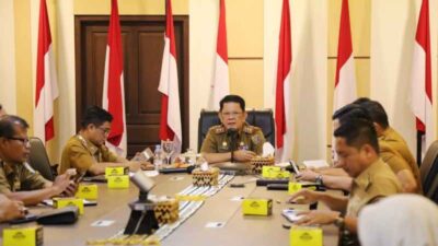 Pemprov Lampung Gelar Rapat Persiapan Kunker Pj. Gubernur Samsudin ke Kabupaten Pringsewu dan Tanggamus