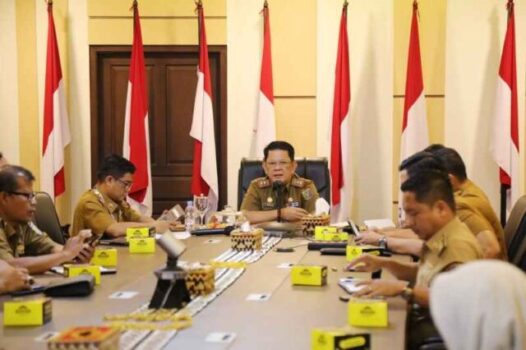 Pemprov Lampung Gelar Rapat Persiapan Kunker Pj. Gubernur Samsudin ke Kabupaten Pringsewu dan Tanggamus