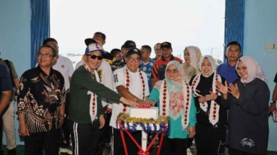 Pj. Gubernur Samsudin Resmikan TPI Higienis, Serahkan Bantuan dan Tinjau Pasar Murah di Tanggamus