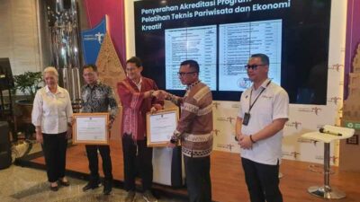 Provinsi Lampung Raih Sertifikat Akreditasi A untuk Program Pelatihan Teknis Pariwisata dan Ekonomi Kreatif