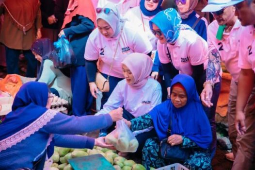 Cawagub Jihan Gerebek Pasar di Sekincau