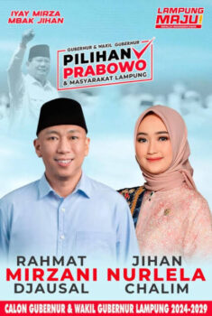 Survei LSI, Elektabilitas RMD-Jihan 69,9 Persen