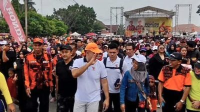 Berlangsung Sukses, Jalan Sehat Pemuda Pancasila Lampung Ajak Warga Jaga Persatuan