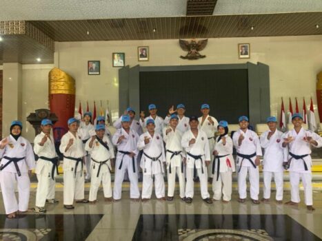 Keluarga Sabuk Hitam dan Pengurus Inkado Lampung Dukung Mirza – Jihan