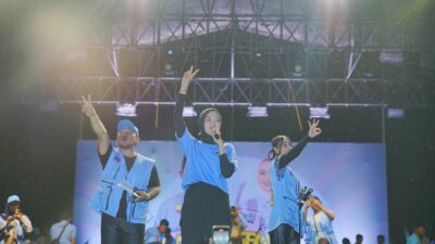 “Kue Cucur” Meluncur di Pringsewu, Ajak Pilih Pemimpin Visioner