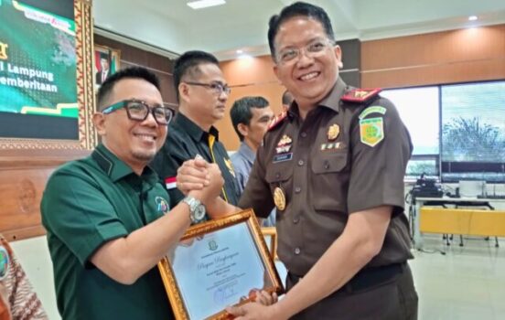 AMSI Lampung Terima Penghargaan dari Kejati
