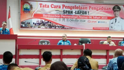 Tingkatkan Layanan Pengaduan Masyarakat, Pemkab Lampung Selatan Gelar Sosialisasi SP4N LAPOR