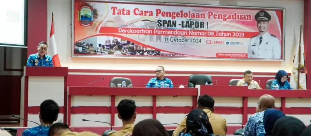 Tingkatkan Layanan Pengaduan Masyarakat, Pemkab Lampung Selatan Gelar Sosialisasi SP4N LAPOR