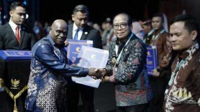 Lampung Raih Penghargaan Provinsi Pembina KKP HAM 2024 pada Puncak Peringatan Hari HAM Sedunia ke-76