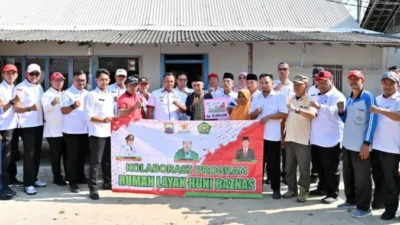 Pemkab Lampung Selatan dan Baznas Kolaborasi, Dua Warga Ketapang Dapat Rumah Layak Huni