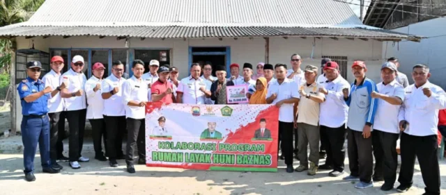 Pemkab Lampung Selatan dan Baznas Kolaborasi, Dua Warga Ketapang Dapat Rumah Layak Huni