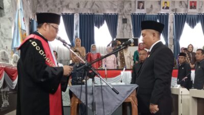 Gantikan Koleganya, Cerly Yusrizal Resmi Jabat Wakil Ketua I DPRD Lampung Utara