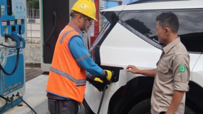 Pastikan Kesiapan Siaga Nataru, PLN cek SPKLU di jalur mudik Sumatra Selatan- Lampung