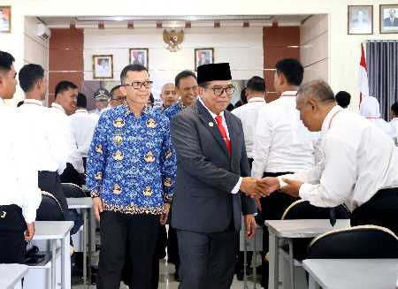 Penjabat Gubernur Samsudin Buka Orientasi PPPK Angkatan V dan VI
