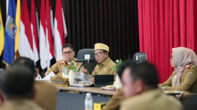 Pj. Gubernur Samsudin Pimpin Rakor Pimpinan Bersama Kepala Daerah