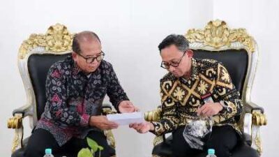 Pj. Gubernur Samsudin Terima Kunker Kepala BI Perwakilan Lampung