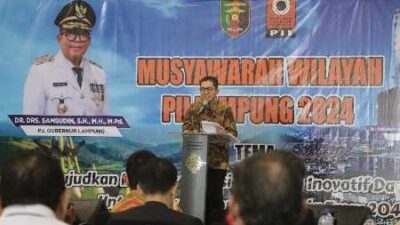 Pj. Sekdaprov Lampung Buka Muswil PII