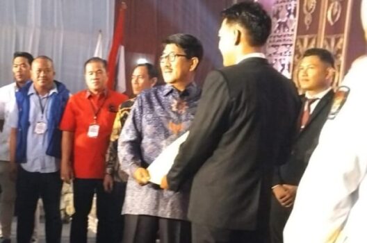 KPU Lampung Utara Tetapkan Hamartoni-Romli Sebagai Bupati dan Wakil Bupati terpilih Periode 2025-2030