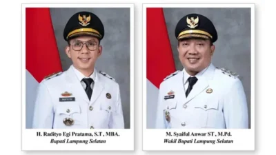 Dilantik Presiden Prabowo, Radityo Egi Pratama-M. Syaiful Anwar Resmi Jadi Bupati dan Wakil Bupati Lampung Selatan 2025-2030
