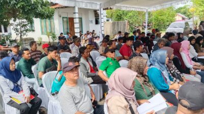 Sosialisasikan Ideologi Pancasila, Andy Roby Ajak Warga Metro Tingkatkan Gotong-Royong dan Tanam Pohon