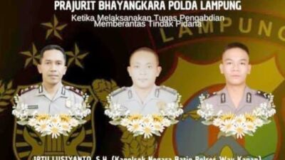 Kapolsek Negara Batin dan Dua Polisi Lainnya Meninggal dalam Penggerebekan Judi Sabung Ayam