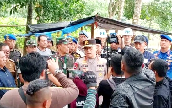 Ditemukan 12 Selongsong Peluru di TKP Penembakan Anggota Polisi di Lampung