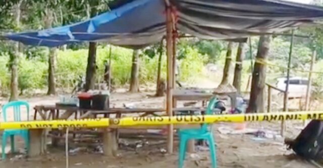 Senjata Laras Panjang Kaliber 5,56 Milimeter Ditemukan 5 Km dari Lokasi Judi Sabung Ayam di Way Kanan Lampung