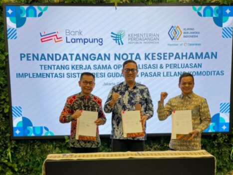 Bank Lampung Gandeng BAPPEBT dan PT KBI Untuk Optimalisasi Potensi Perekonomian di Lampung