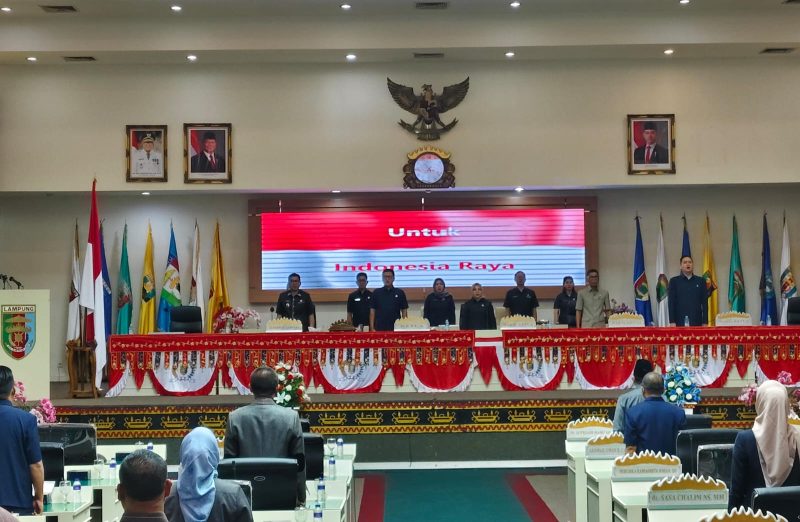 DPRD Lampung Setujui Pengangkatan RMD-Jihan Gubernur dan Wakil Gubernur Periode 2025-2030