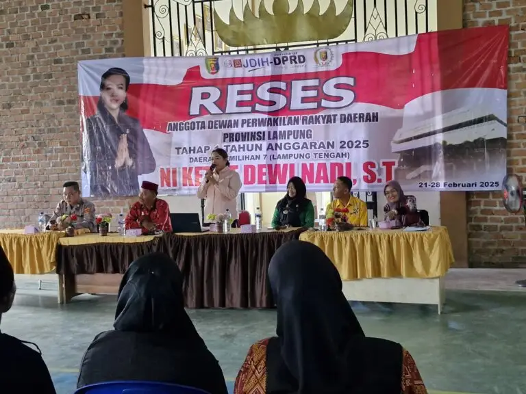 I Ketut Dewi Nadi Reses di Kampung Sukabinangun Lampung Tengah