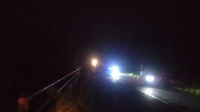 Pemudik Motor Harus Hati-Hati Lintasi Jalinsum Lampung di Tengah Kegelapan