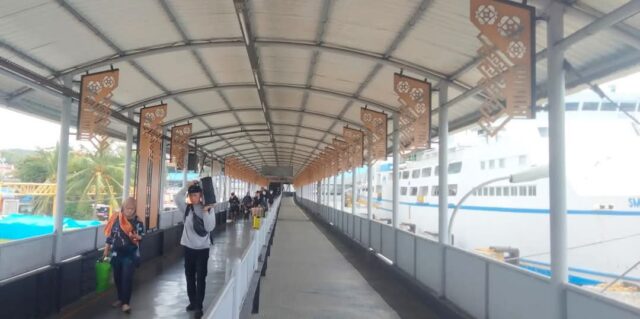 H-1 Idulfitri 2025, Pelabuhan Bakauheni Mulai Lengang