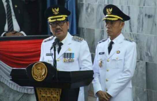 Sampaikan Pidato Politik Perdana, Ini Delapan Program Unggulan Bupati Hamartoni-Wakil Bupati Romli