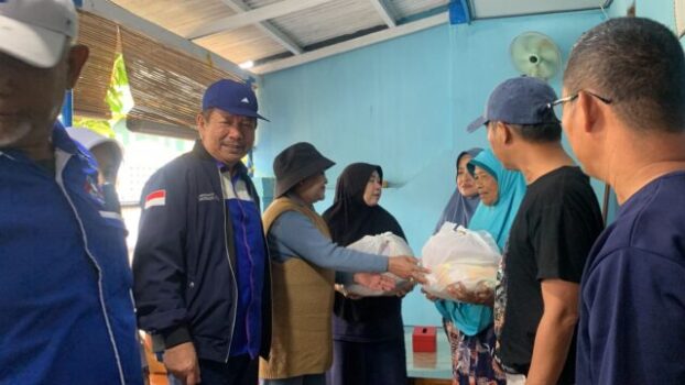 Irham Jafar Beri Bantuan Korban Banjir Bandar Lampung