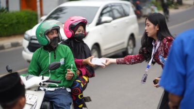 Masyarakat Apresiasi Program Berbagi Takjil Bank Lampung