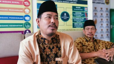 Baznas Kota Bandarlampung akan Salurkan Zakat Fitrah kepada 16 ribu Mustahik di 20 Kecamatan