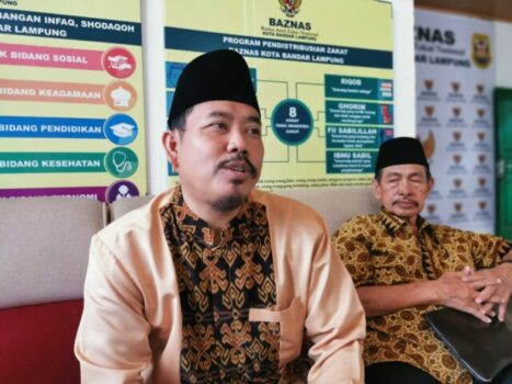 Baznas Kota Bandarlampung akan Salurkan Zakat Fitrah kepada 16 ribu Mustahik di 20 Kecamatan