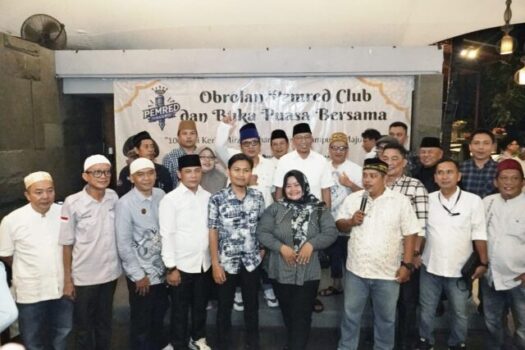 Pemred Club Bukber Bareng Gubernur Mirza