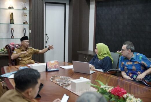 Rencana Pengolahan Sampah TPA Tanjungsari dan TPA Bakung Jadi Energi,   Gubernur dan Wagub Lampung Terima Kunjungan Pimpinan SUS Environment