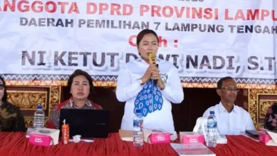 Ni Ketut Dewi Nadi Sosialisasikan Ideologi Pancasila di Rama Dewa